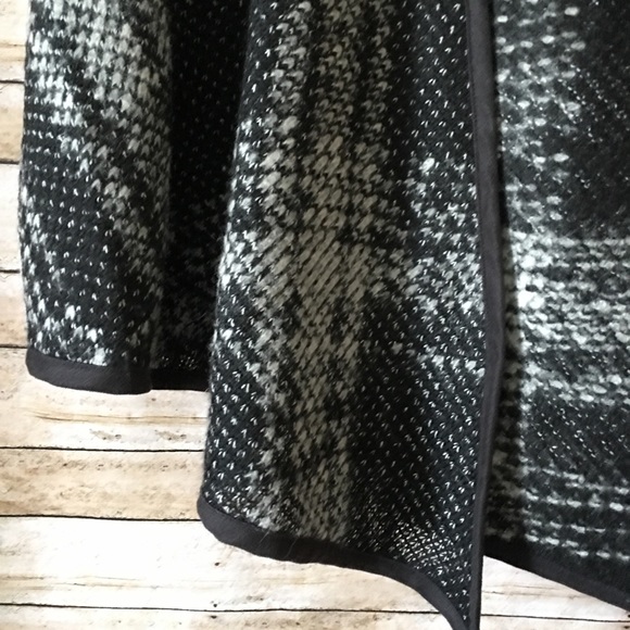 Anthropologie Elevenses Open Front Draped Vest S - Picture 4 of 5